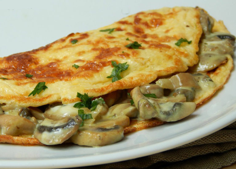 crepes ai funghi e carciofi