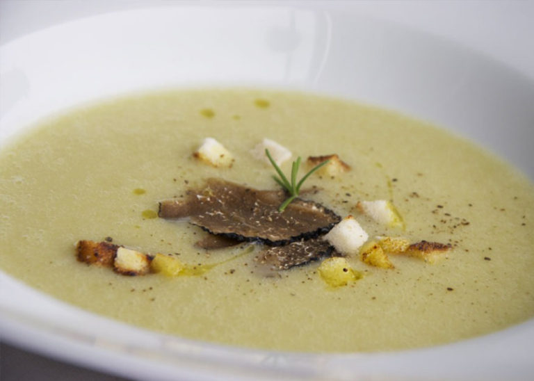 crema di patate e tartufo