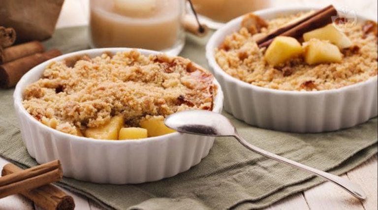crumble di mele